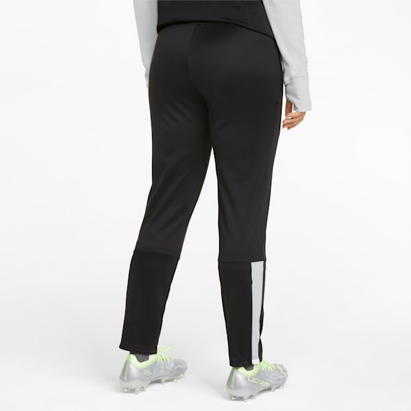 individualLIGA Pant de fútbol para mujer<br />, Puma Black-Harbor Mist, extralarge